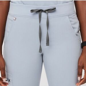 FIGS RARE Dusty Blue Zamora Jogger Medium Petite